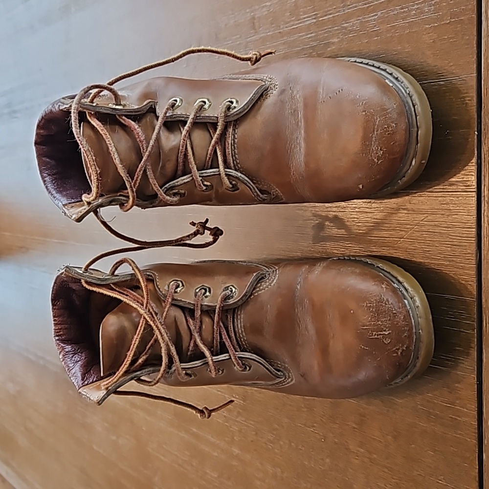 VINTAGE HERMAN SURVIVOR LEATHER BOOTS